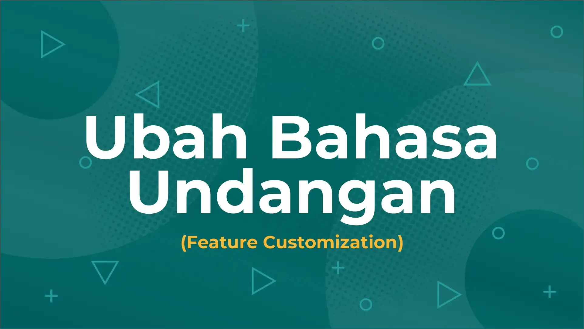Ubah Bahasa